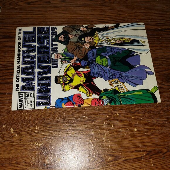 Official Handbook of Marvel Universe Update #6 Prowler to Serpent Society - Picture 3 of 3